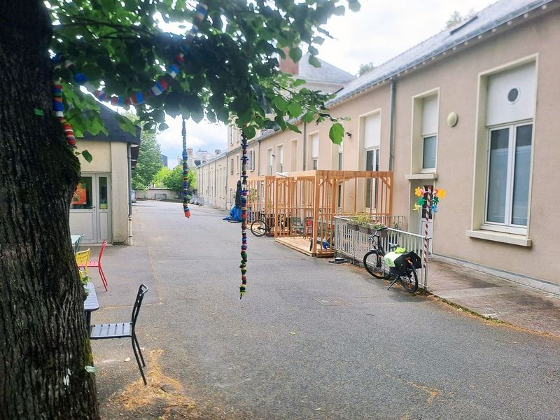 Terrasses bois et pergolas de L'Archipel, Angers
