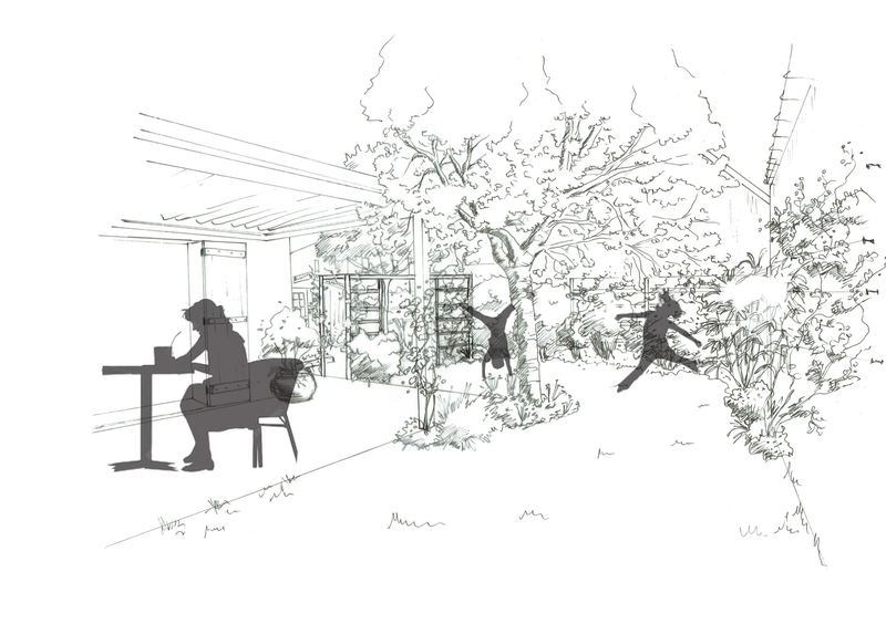 Croquis du Cocon Nourricier