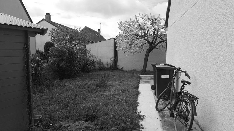 Le jardin avant travaux