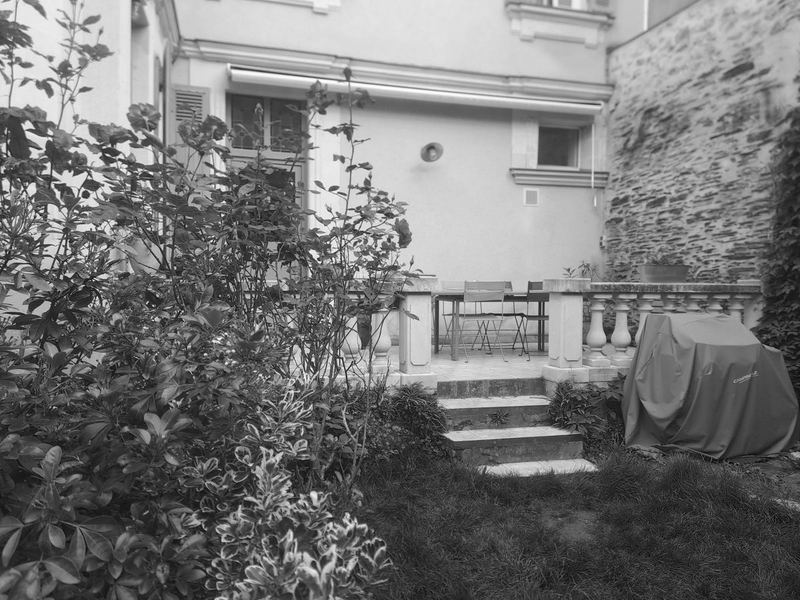 Le jardin avant travaux
