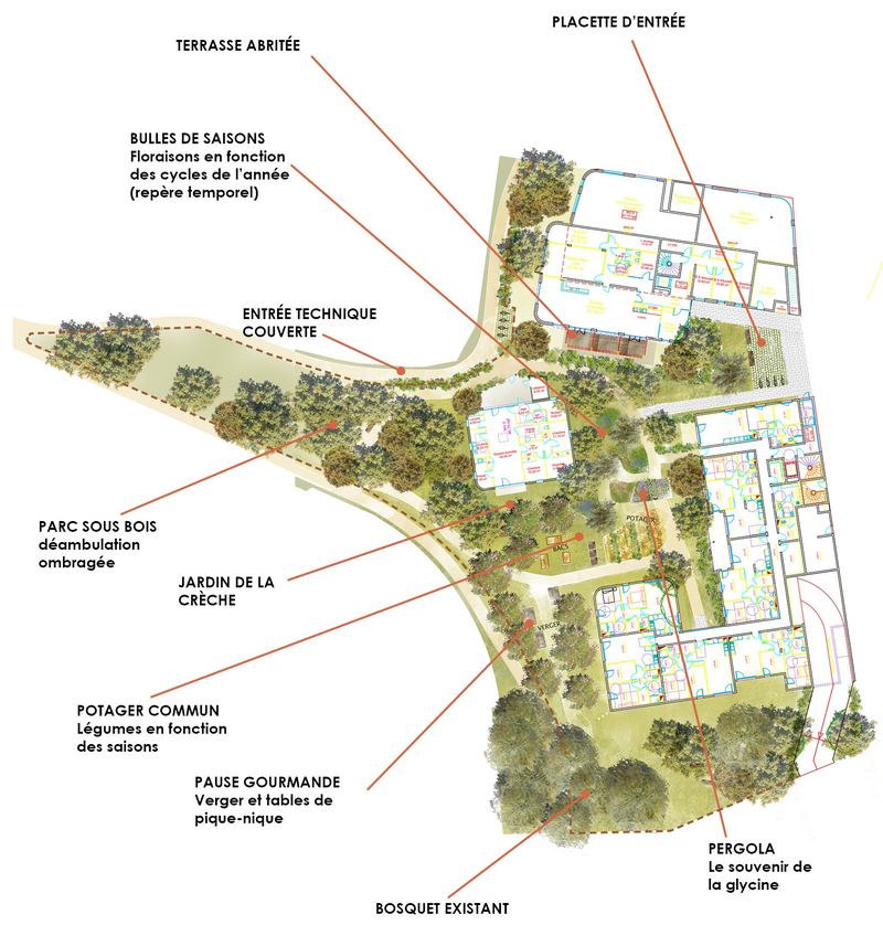 Plan du Jardin Repère